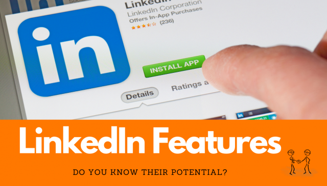 Episode 6 - LinkedIn Features - Do You Know Their Potential? Person clicking on a LinkedIn page.