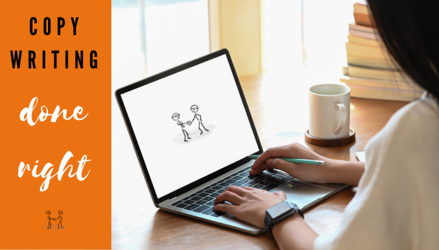 Episode 11 - Copywriting Done Right- A woman working on her laptop